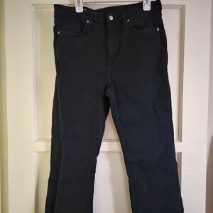 ZARA Black High Waist Jeans Size 12